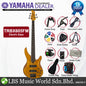 Yamaha TRBX605FM 5 String Electric Active Bass Guitar Flamed Maple Top