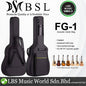BSL FG-1 41 inch 600D Acoustic Guitar Gig Bag Bagpack Cover Soft Case