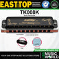 Easttop T008K Blues Harp Diatonic Harmonica in Major 12 Keys for All Player