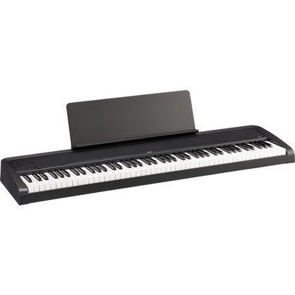Korg B2+ 88 Keys Digital Piano with Metronome 12 Sounds Built In Speaker Black (B2 Plus)