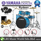 Yamaha Rydeen RDP2F5 5 Pieces Acoustic Drum Set with Cymbal Package - Sky Blue