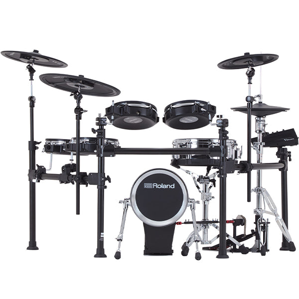 Roland TD713 Digital Electronic V-Drums 7 Series Kit Set Package with Pedal