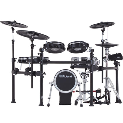 Roland TD713 Digital Electronic V-Drums 7 Series Kit Set Package with Pedal
