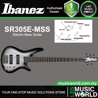 Ibanez SR305E 5 String Okoume Body Electric Bass Guitar with Jatoba Fretboard