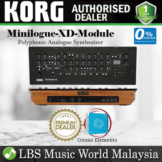 Korg Minilogue XD Module 4 Voice Analog Digital Synthesizer with Effect (MinilogueXD )