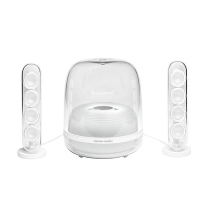 Harman Kardon SoundSticks4 Wireless Bluetooth Portable Transparent Speaker System