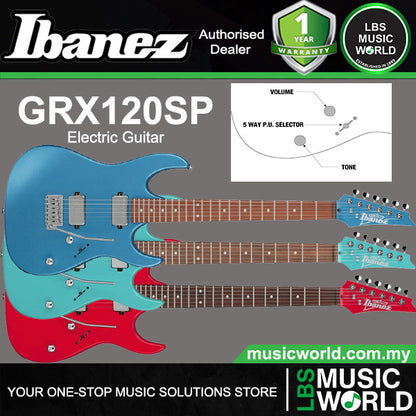 Ibanez GRX120SP Poplar Body Electric Guitar with HH Pickup and Jatoba Fretboard