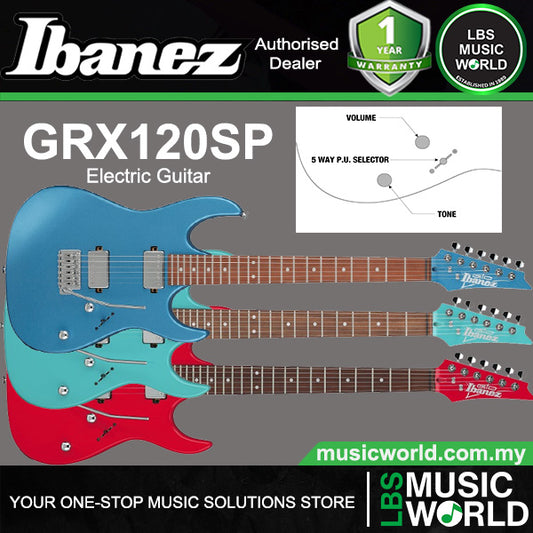 Ibanez GRX120SP Poplar Body Electric Guitar with HH Pickup and Jatoba Fretboard
