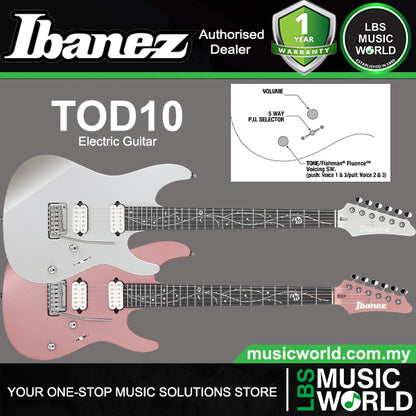 Ibanez TOD10 Tim Henson Signature American Basswood Body Electric Guitar with HH Pickup